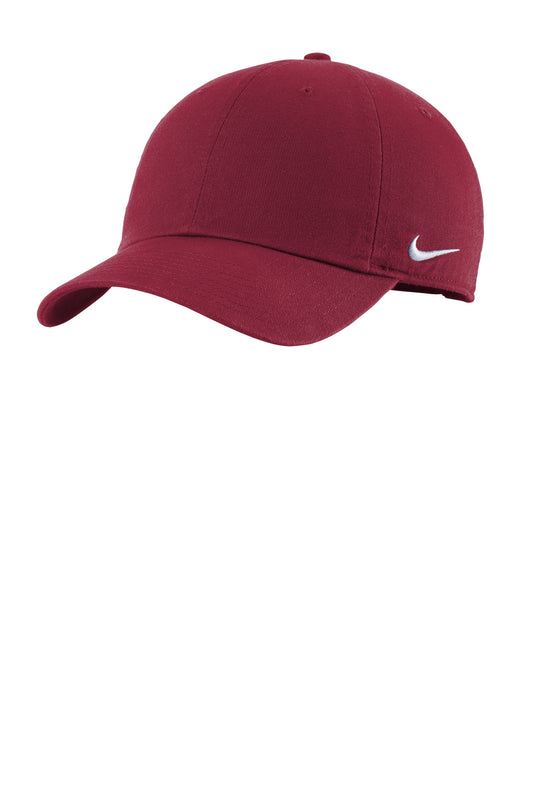 Nike Heritage Cotton Twill Cap NKFB5677 Team Maroon