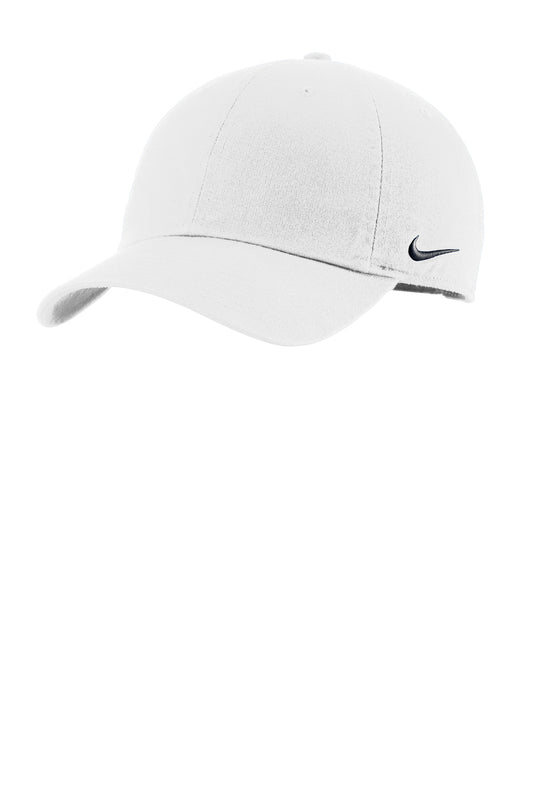 Nike Heritage Cotton Twill Cap NKFB5677 White