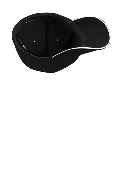 Nike Dri-FIT Stretch Mesh Sandwich Bill Cap NKFD9718 Black/ White