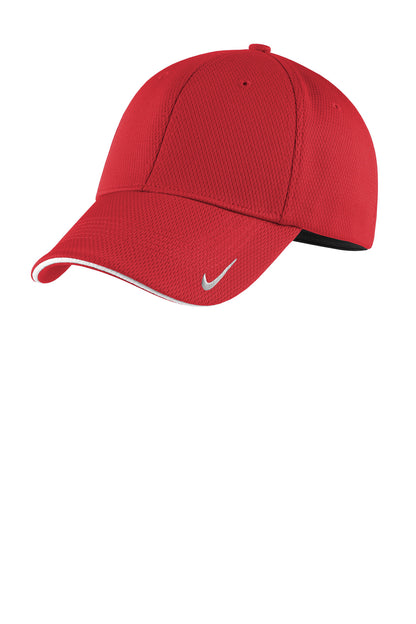 Nike Dri-FIT Stretch Mesh Sandwich Bill Cap NKFD9718 University Red/ White