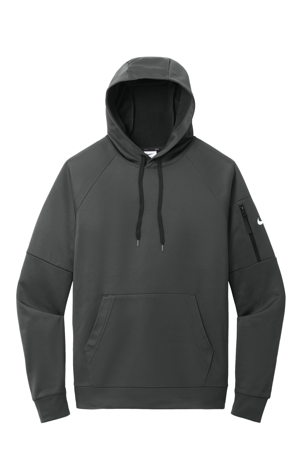 Nike Therma-FIT Pocket Pullover Fleece Hoodie NKFD9735 Anthracite