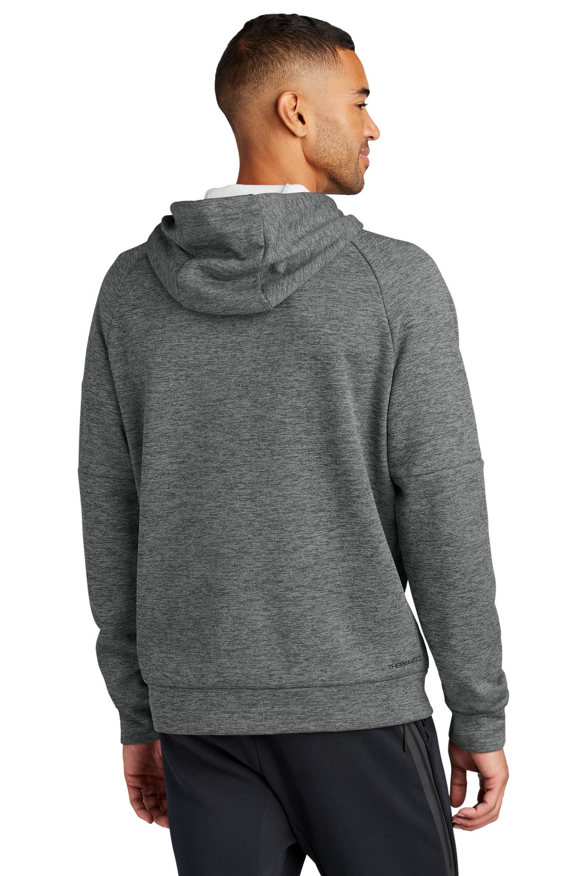 Nike Therma-FIT Pocket Pullover Fleece Hoodie NKFD9735 Charcoal Heather