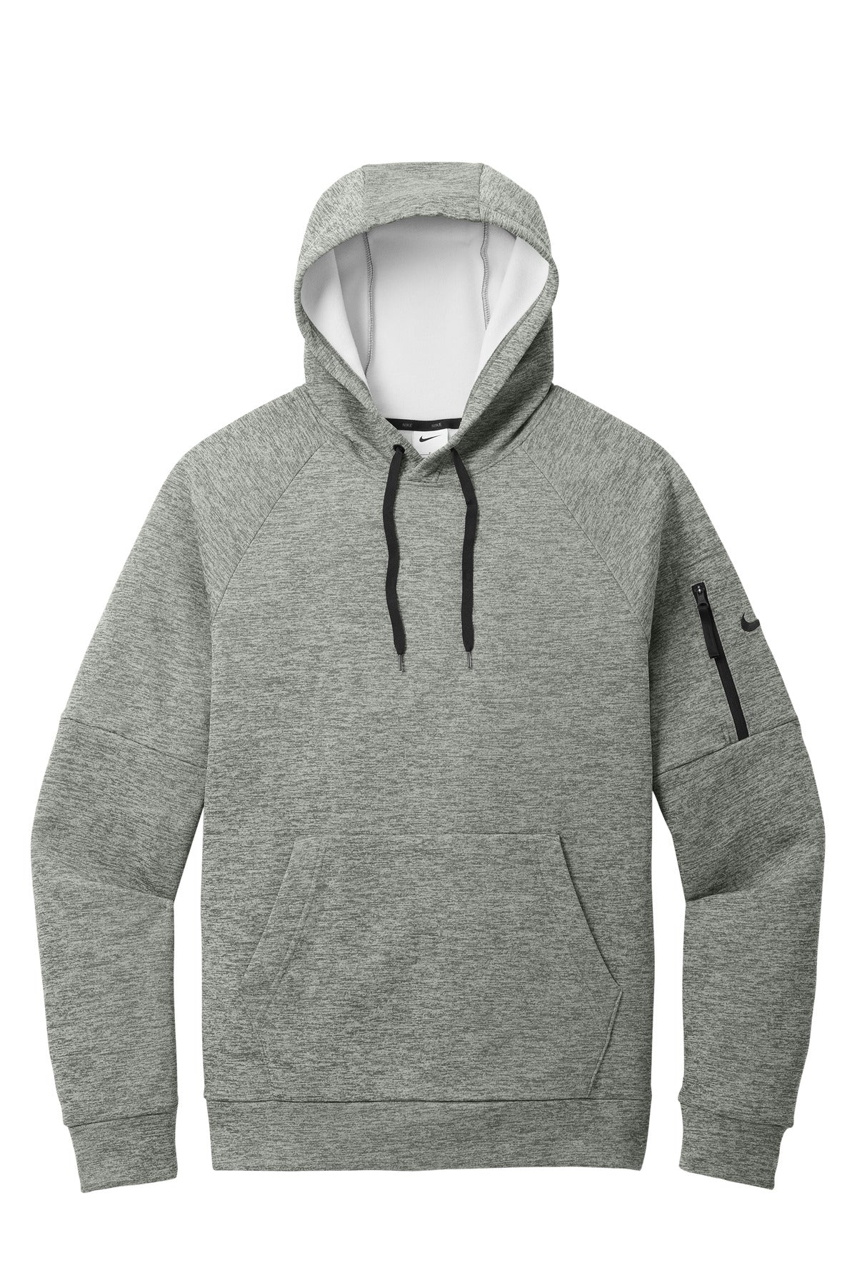 Nike Therma-FIT Pocket Pullover Fleece Hoodie NKFD9735 Dark Grey Heather