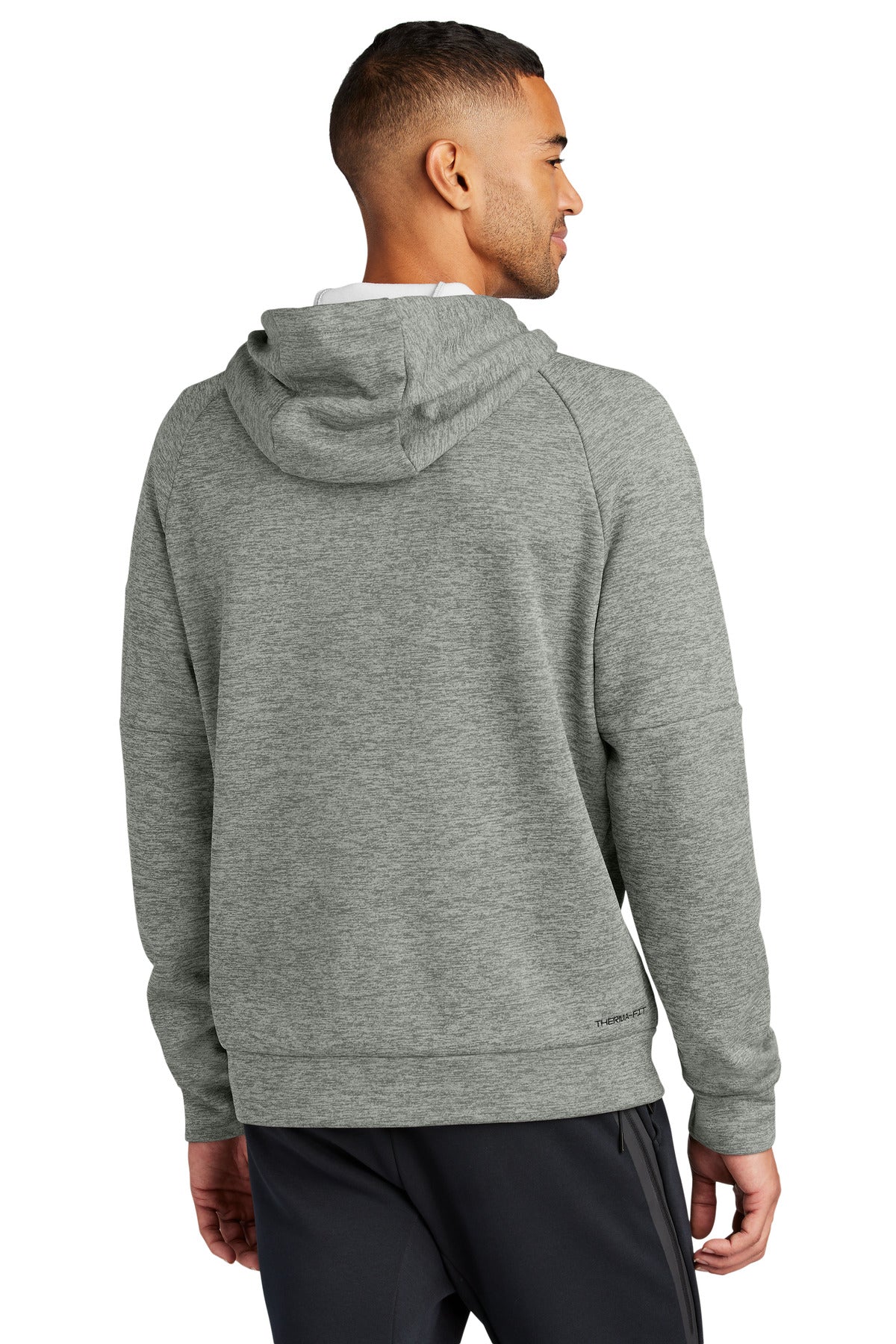 Nike Therma-FIT Pocket Pullover Fleece Hoodie NKFD9735 Dark Grey Heather