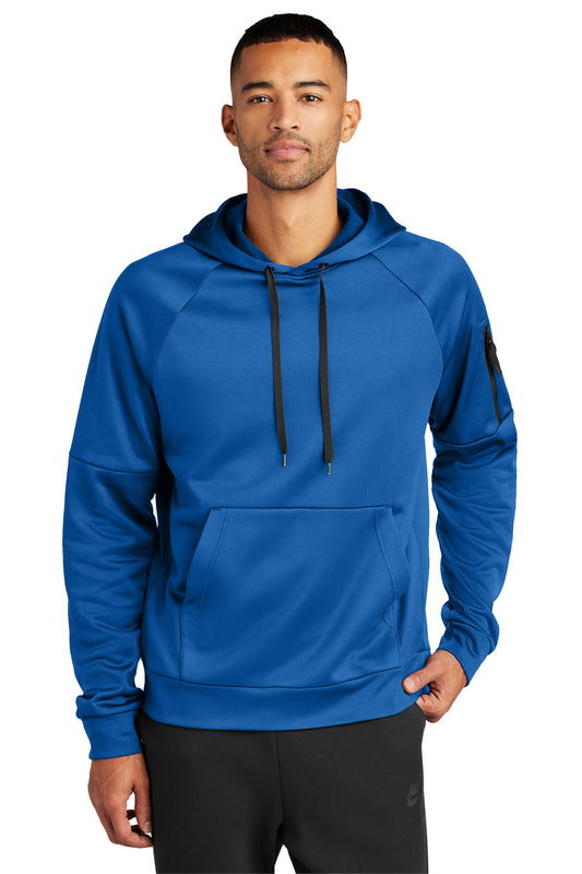 Nike Therma-FIT Pocket Pullover Fleece Hoodie NKFD9735 Game Royal