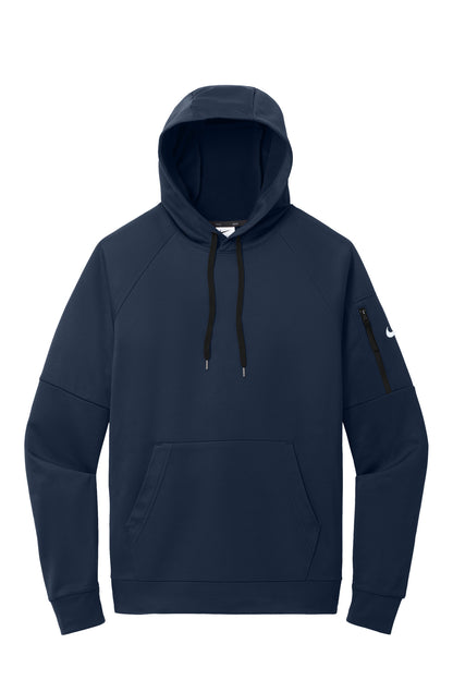 Nike Therma-FIT Pocket Pullover Fleece Hoodie NKFD9735 Navy