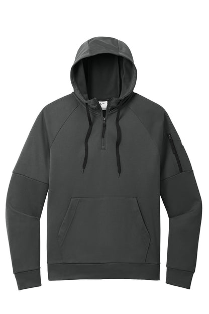 Nike Therma-FIT Pocket 1/4-Zip Fleece Hoodie NKFD9742 Anthracite