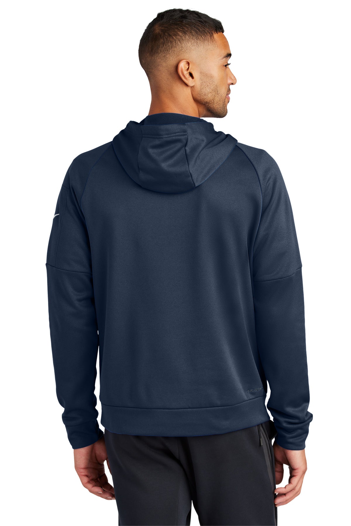 Nike Therma-FIT Pocket 1/4-Zip Fleece Hoodie NKFD9742 Navy