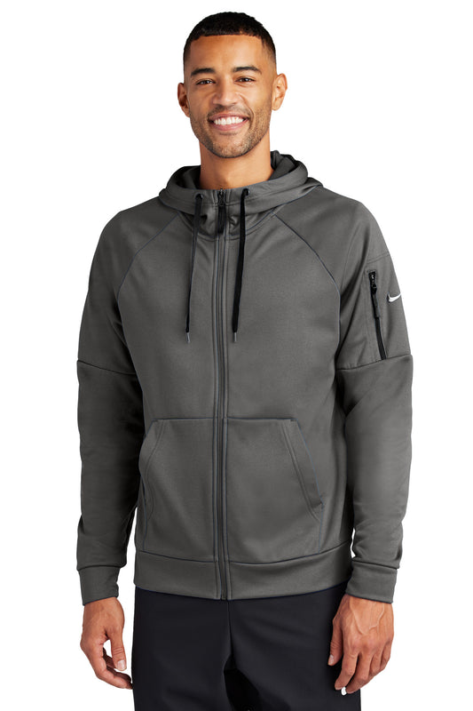 Nike Therma-FIT Pocket Full-Zip Fleece Hoodie NKFD9859 Anthracite