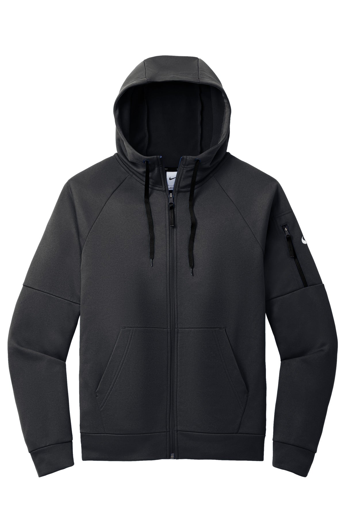 Nike Therma-FIT Pocket Full-Zip Fleece Hoodie NKFD9859 Black