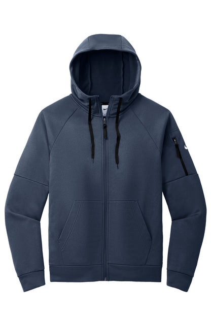 Nike Therma-FIT Pocket Full-Zip Fleece Hoodie NKFD9859 Navy