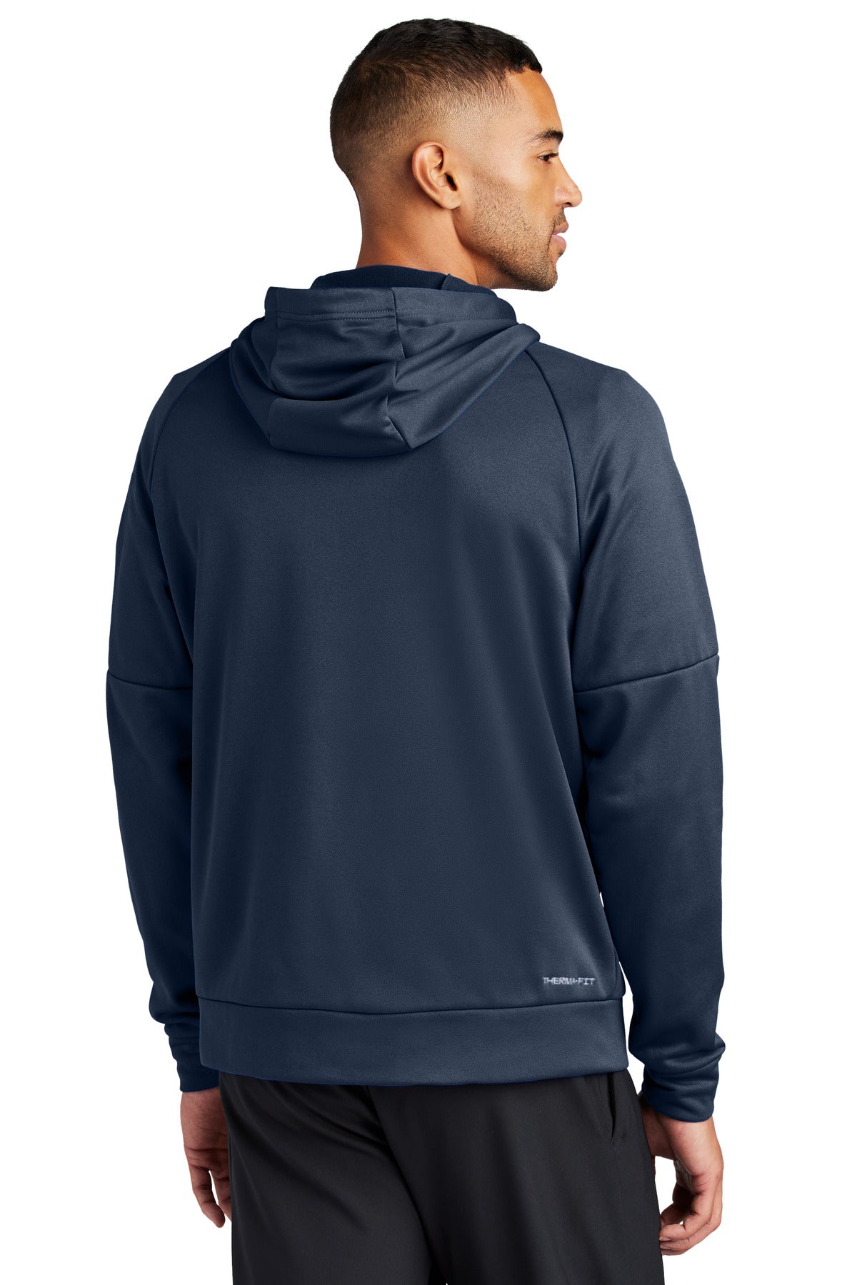Nike Therma-FIT Pocket Full-Zip Fleece Hoodie NKFD9859 Navy