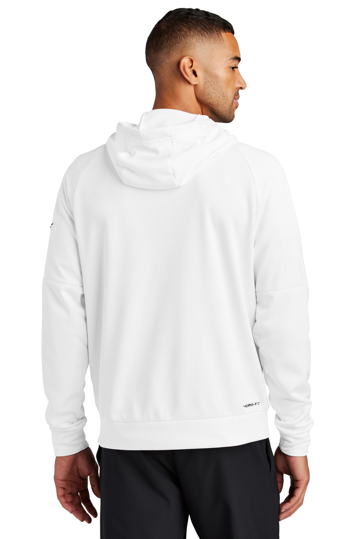 Nike Therma-FIT Pocket Full-Zip Fleece Hoodie NKFD9859 White
