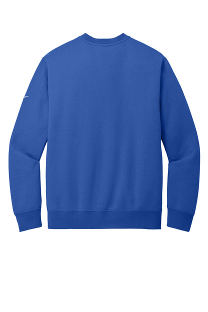 Nike Club Fleece Sleeve Swoosh Crew NKFD9863 Game Royal