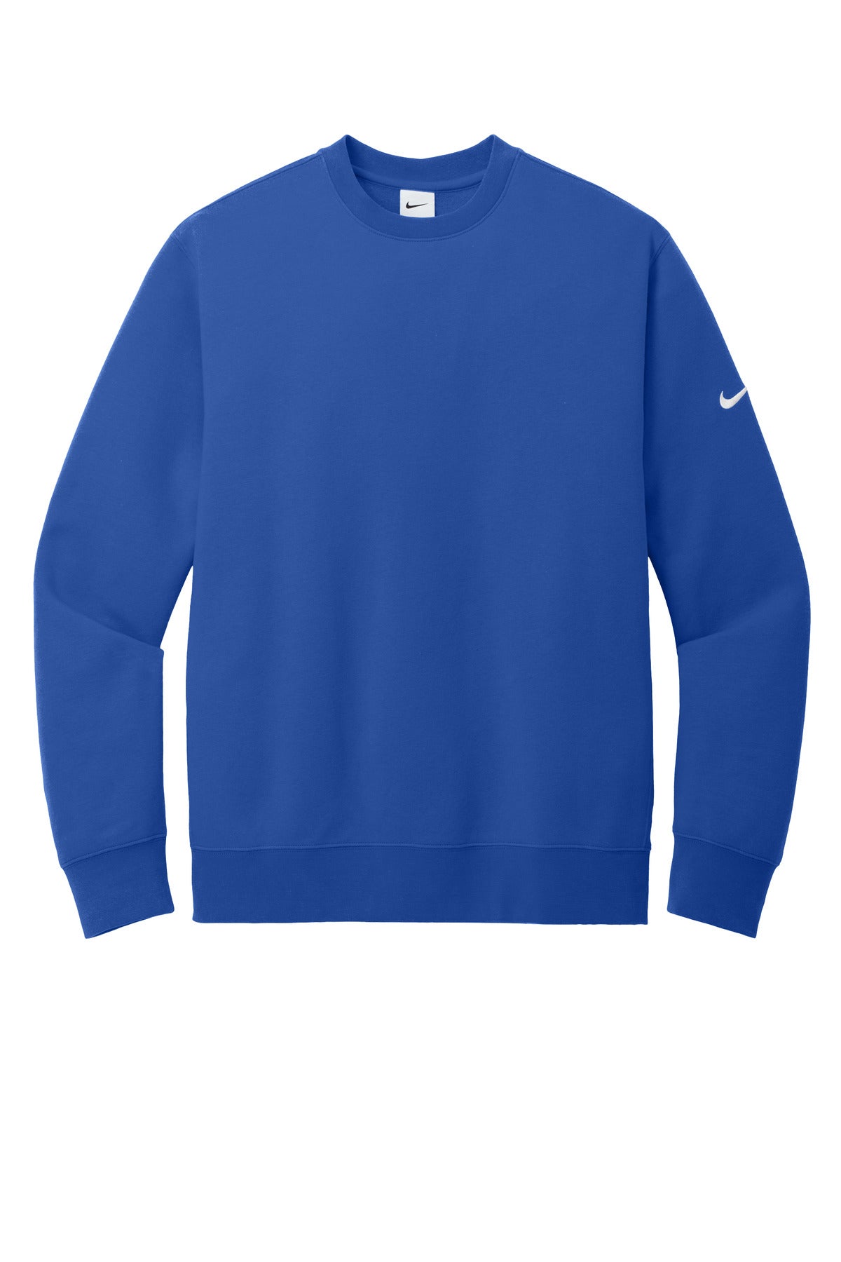 Nike Club Fleece Sleeve Swoosh Crew NKFD9863 Game Royal