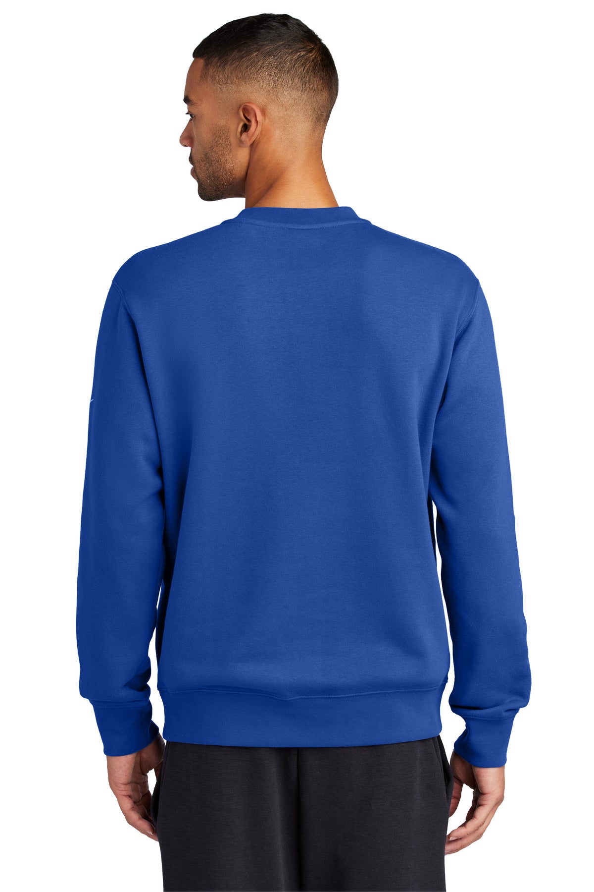 Nike Club Fleece Sleeve Swoosh Crew NKFD9863 Game Royal