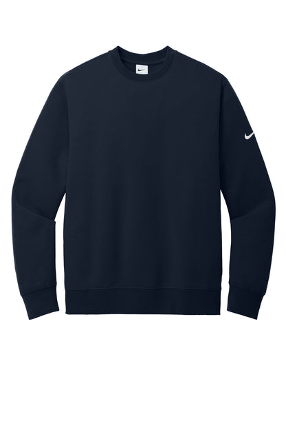 Nike Club Fleece Sleeve Swoosh Crew NKFD9863 Midnight Navy