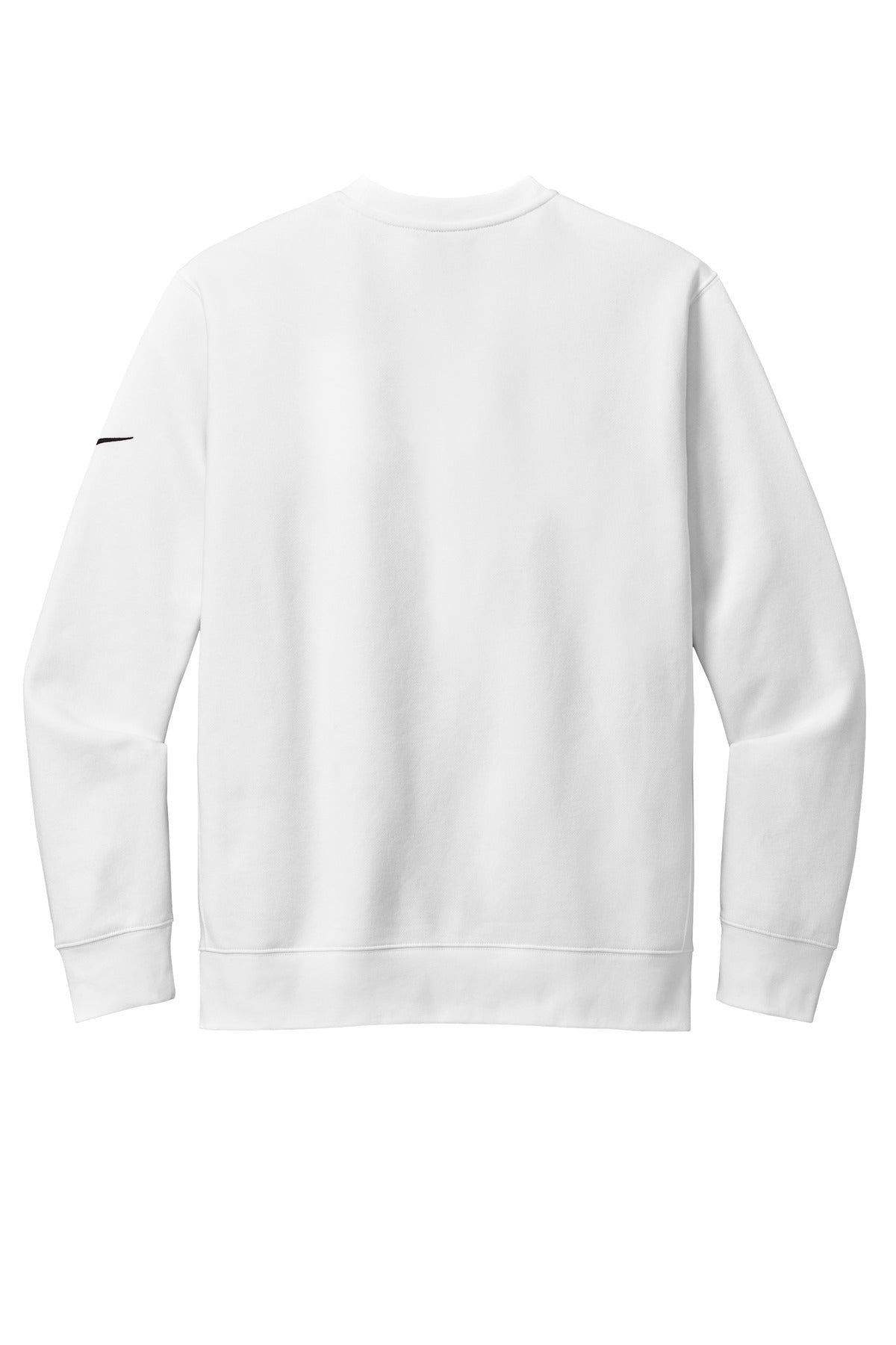 Nike Club Fleece Sleeve Swoosh Crew NKFD9863 White