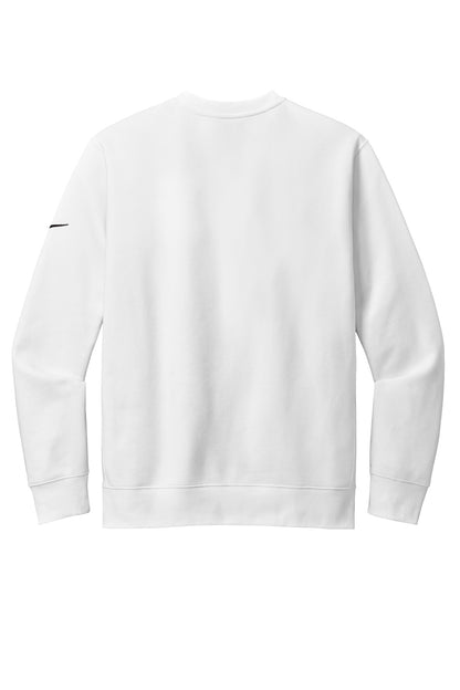 Nike Club Fleece Sleeve Swoosh Crew NKFD9863 White