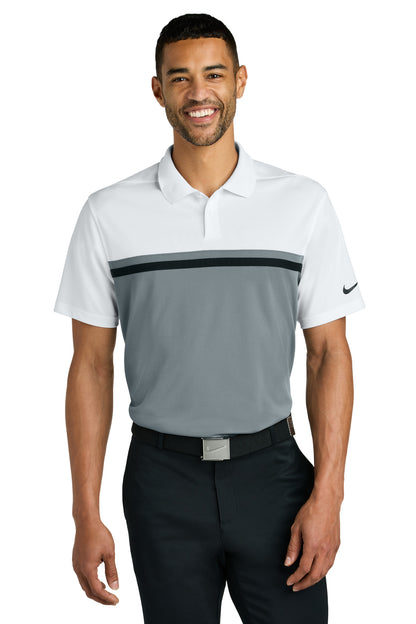 Nike Dri-FIT Victory Colorblock Polo NKFQ3968 White/ Cool Grey/ Black