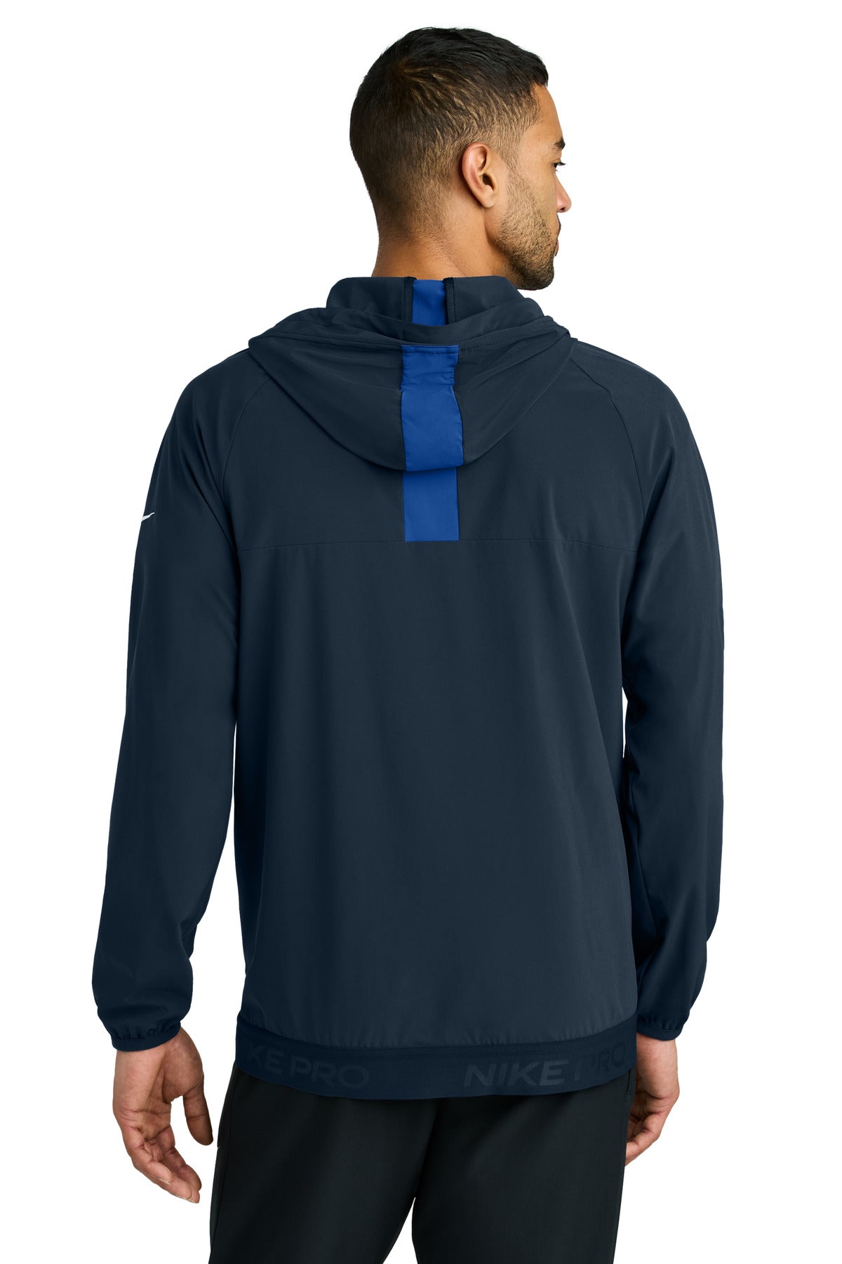 Nike Pro Hooded Jacket NKFQ4761 Navy/ Game Royal