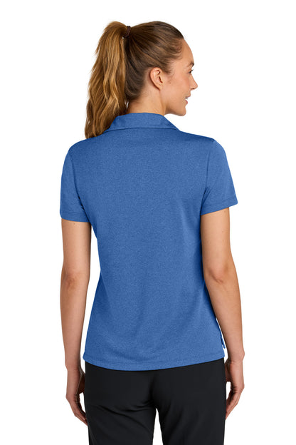 Nike Women's Dri-FIT Smooth Heather Polo NKFQ4793 Game Royal Heather
