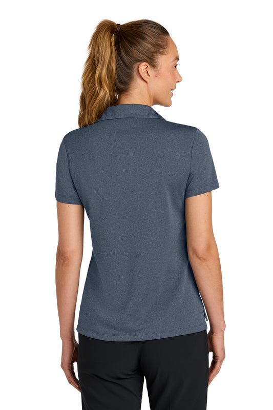 Nike Women's Dri-FIT Smooth Heather Polo NKFQ4793 Navy Heather