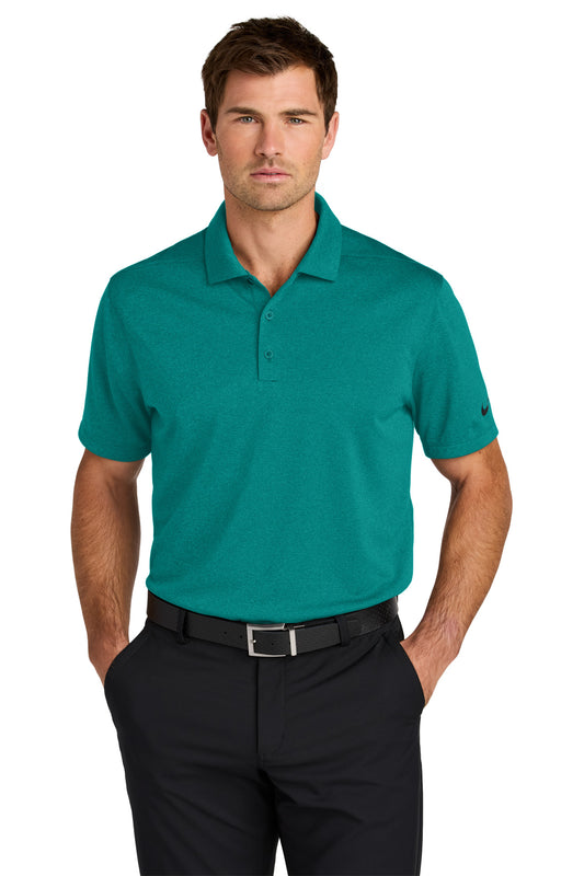 Nike Dri-FIT Smooth Heather Polo NKFQ4794 Bright Spruce Heather