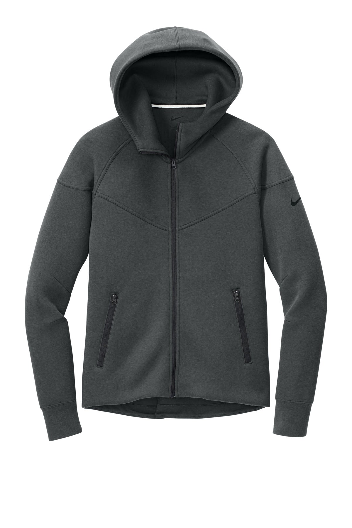 Nike Women's Tech Fleece Full-Zip Hoodie NKFQ4798 Anthracite Heather