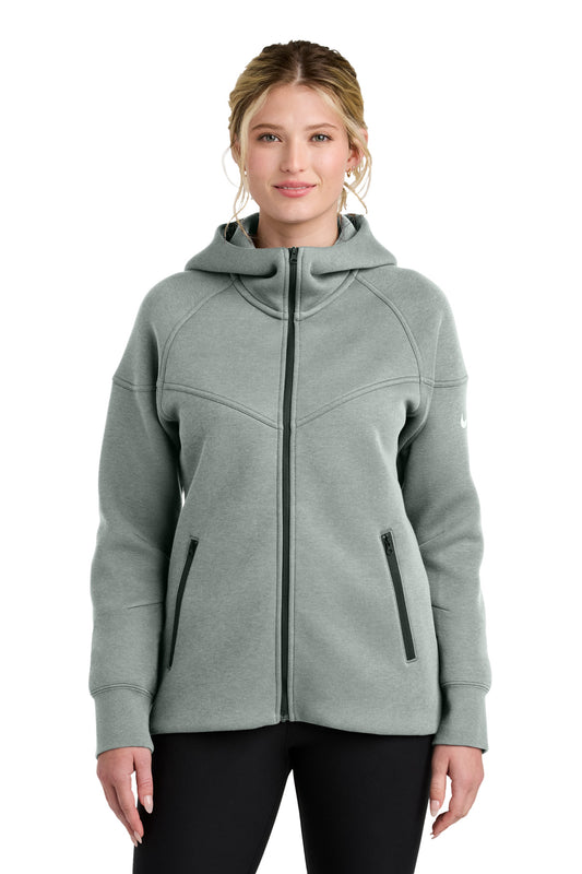 Nike Women's Tech Fleece Full-Zip Hoodie NKFQ4798 Dark Grey Heather
