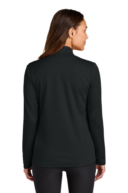 Cleveland Clinic Nike Women's Essential 1/2-Zip Cover-Up NKHM7969 Black