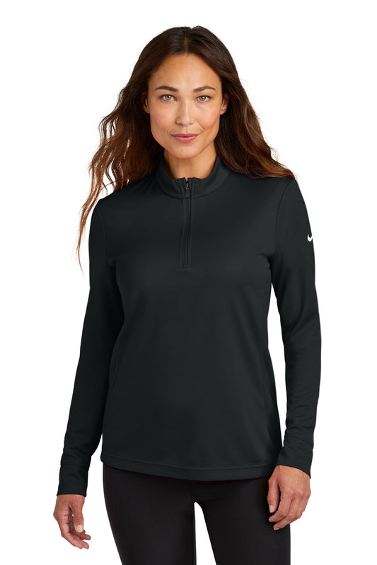 Cleveland Clinic Nike Women's Essential 1/2-Zip Cover-Up NKHM7969 Black