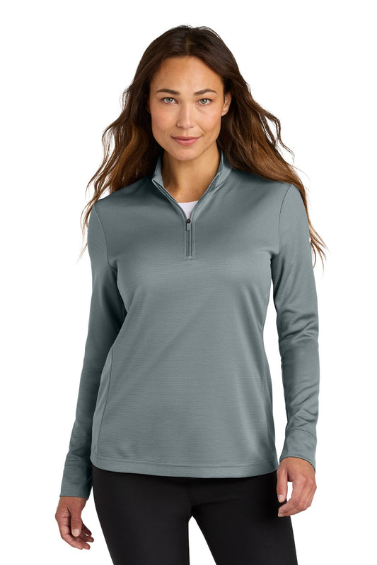 Cleveland Clinic Nike Women's Essential 1/2-Zip Cover-Up NKHM7969 Cool Grey