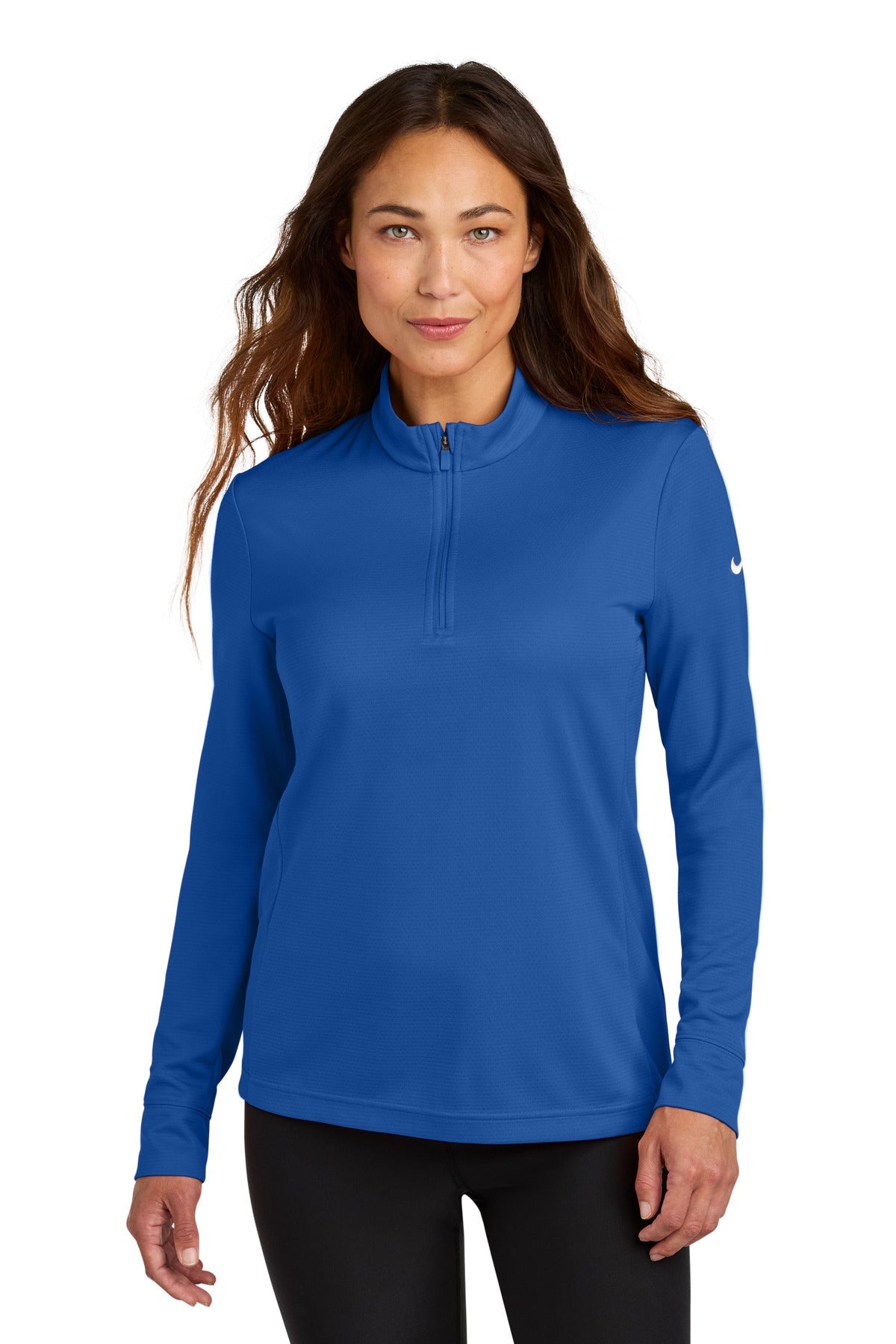 Cleveland Clinic Nike Women's Essential 1/2-Zip Cover-Up NKHM7969 Game Royal