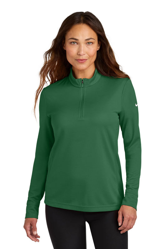 Cleveland Clinic Nike Women's Essential 1/2-Zip Cover-Up NKHM7969 Gorge Green