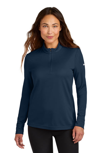 Cleveland Clinic Nike Women's Essential 1/2-Zip Cover-Up NKHM7969 Navy