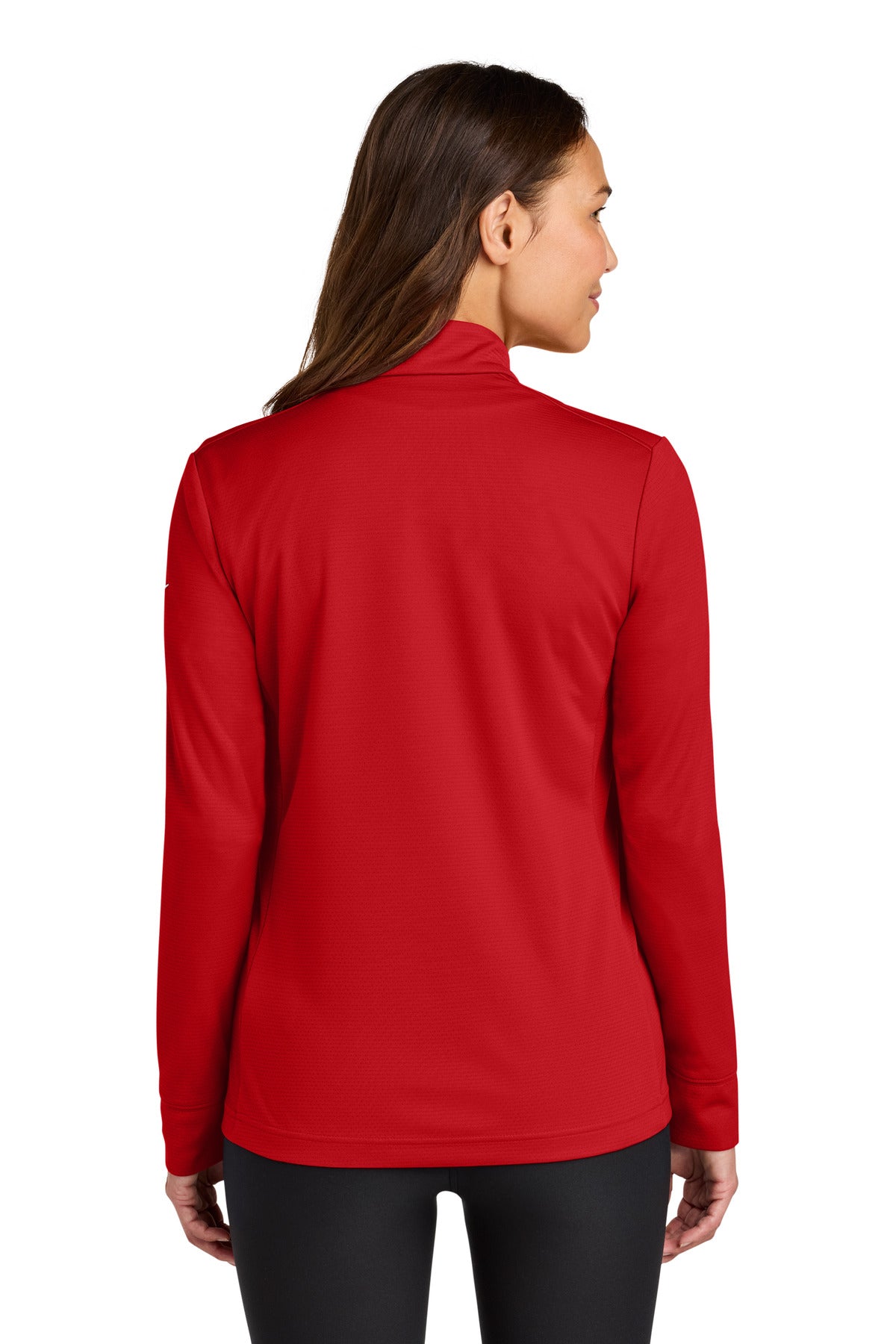 Nike Women's Essential 1/2-Zip Cover-Up NKHM7969 University Red