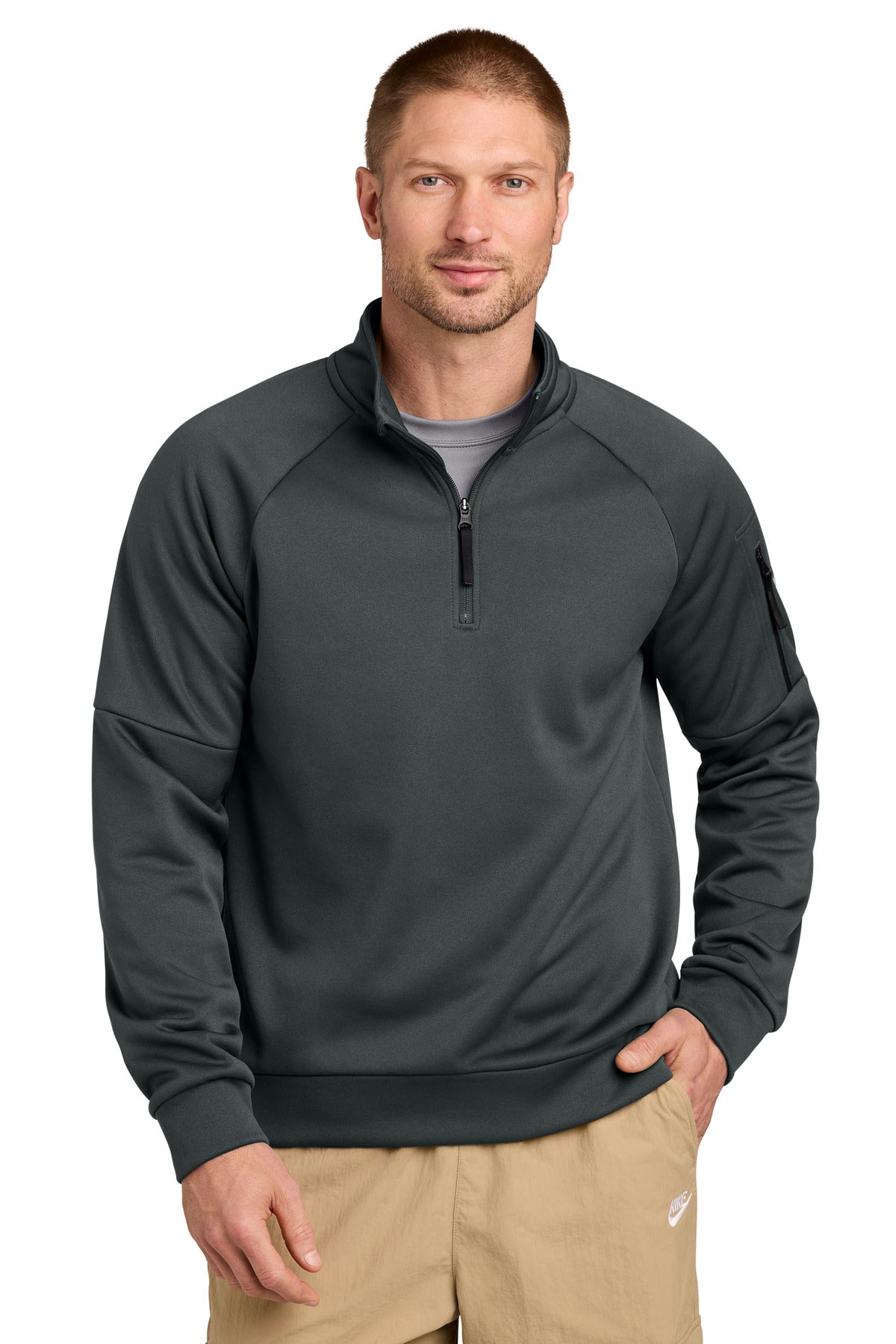 Nike Therma-FIT Pocket 1/4-Zip NKIO8125 Anthracite