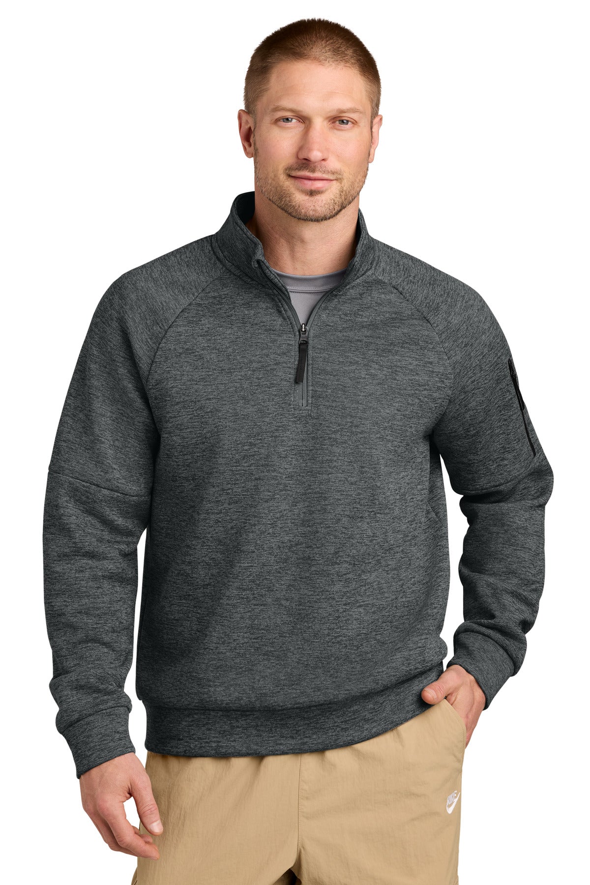 Nike Therma-FIT Pocket 1/4-Zip NKIO8125 Charcoal Heather