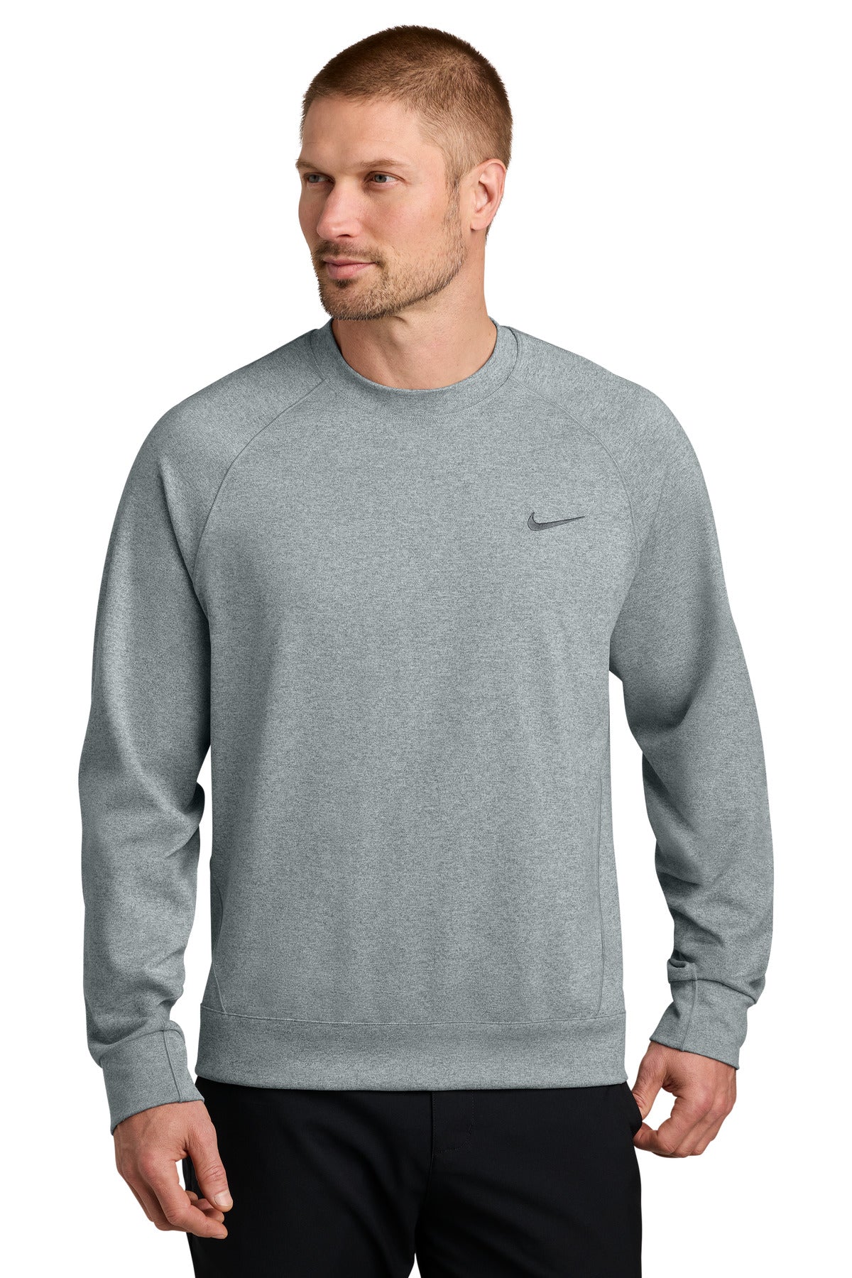 Nike Dri-FIT Primary Crew NKIO8127 Cool Grey Heather