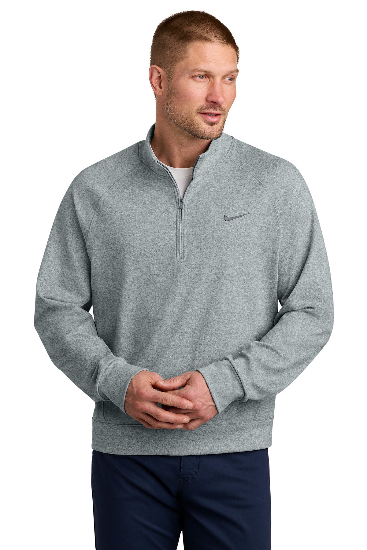 Nike Dri-FIT Primary 1/4-Zip NKIO8128 Cool Grey Heather