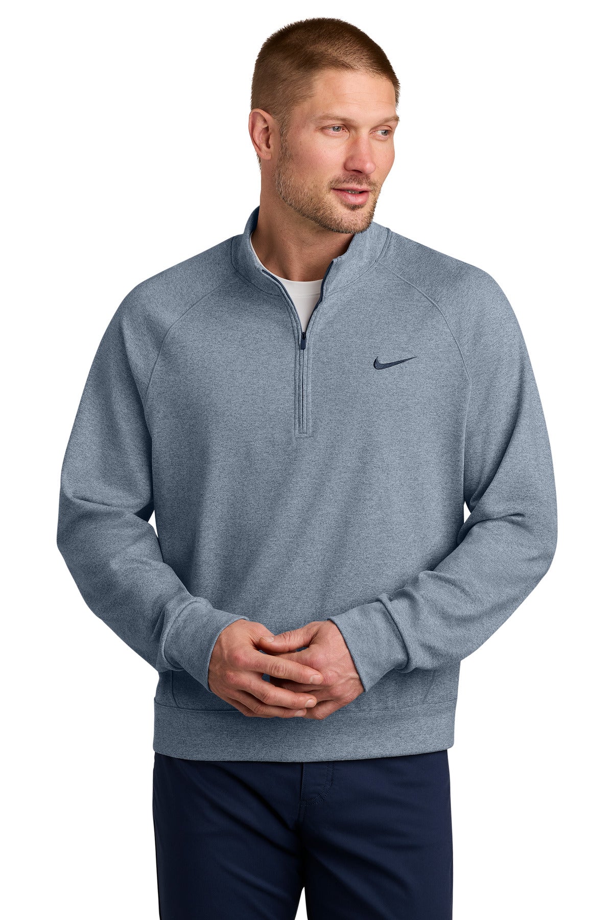 Nike Dri-FIT Primary 1/4-Zip NKIO8128 Navy Heather