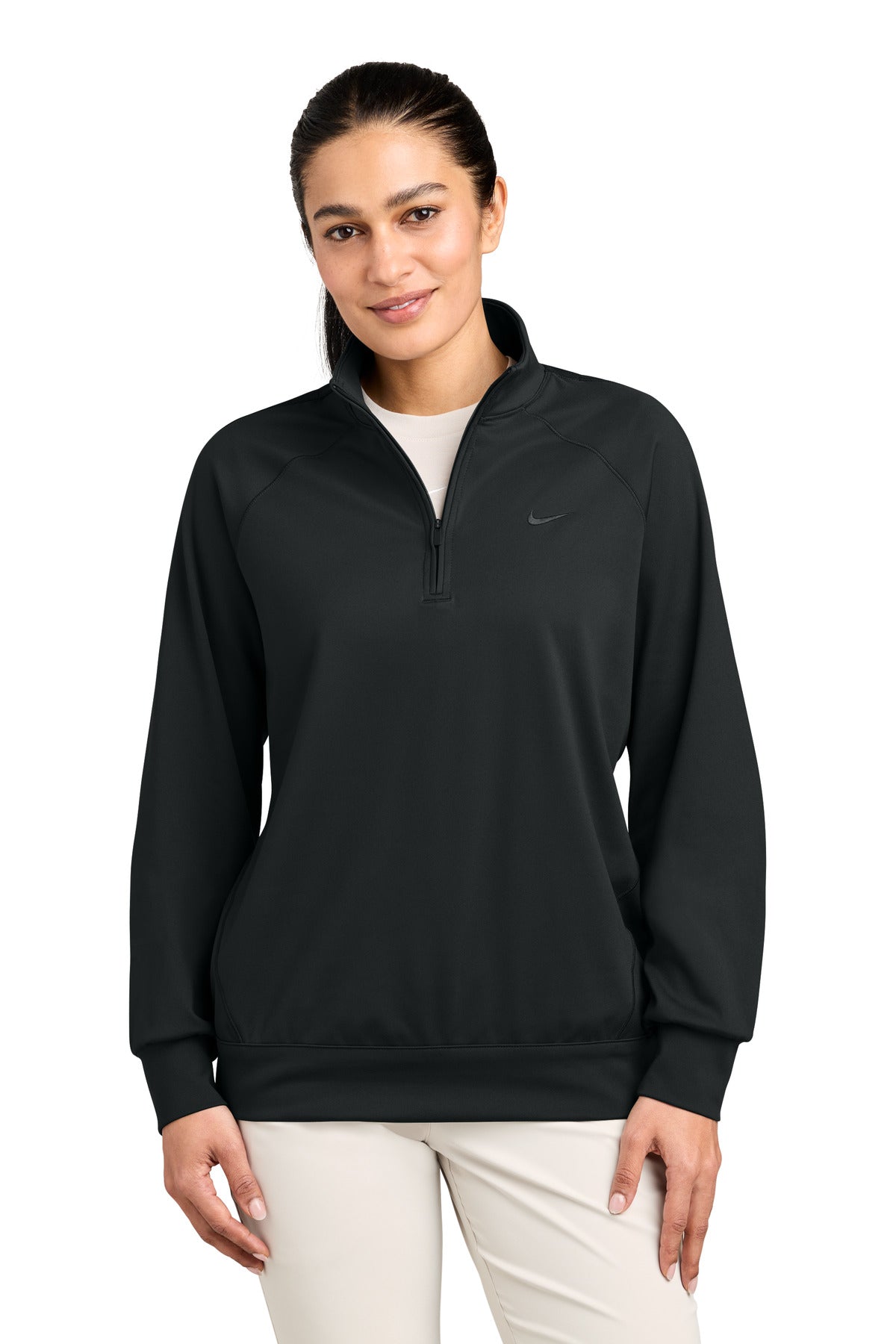 Nike Women's Dri-FIT Primary 1/4-Zip NKIO8129 Black