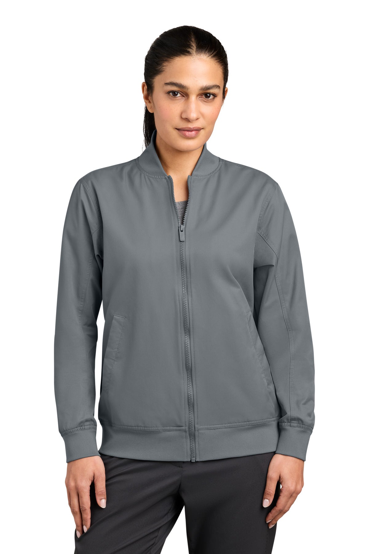 Nike Women's Bomber Jacket NKIO8132 Cool Grey