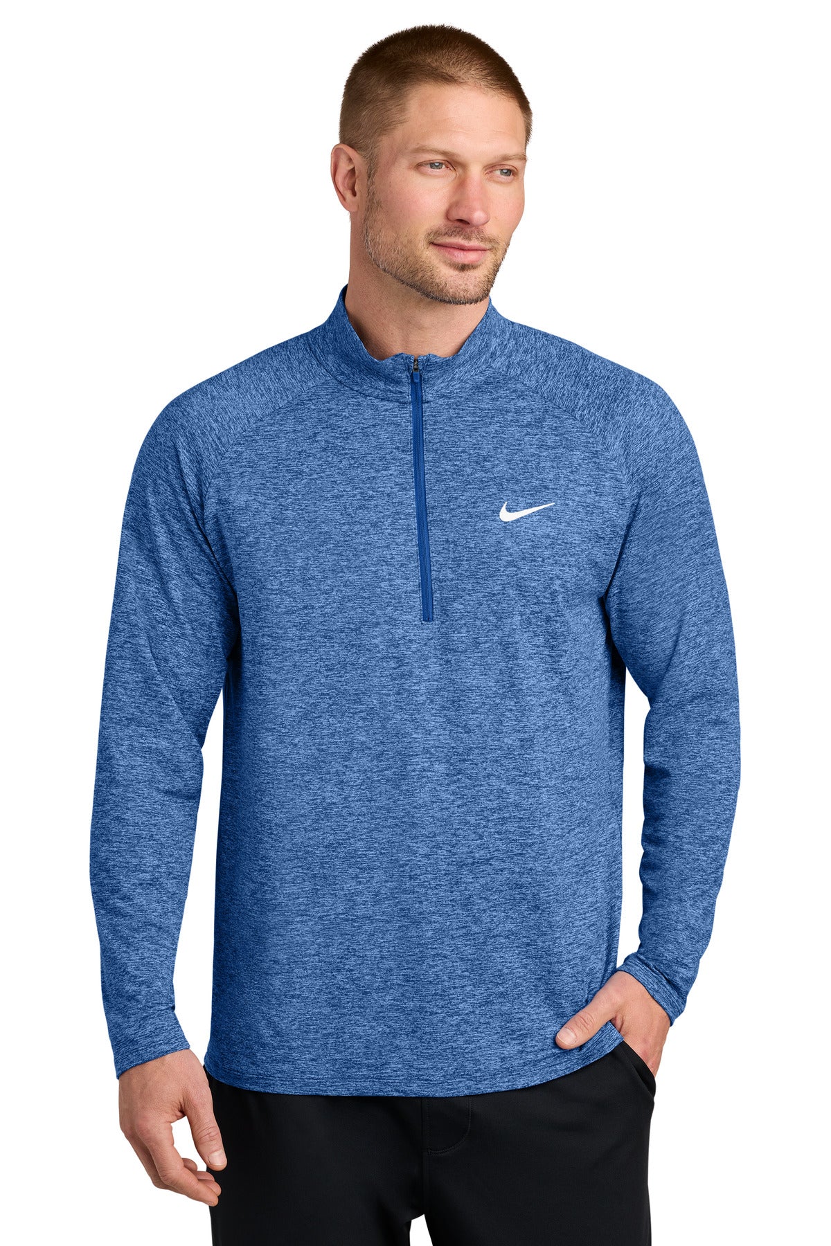 Nike Dri-FIT Stride 1/2-Zip NKIO8137 Royal Heather