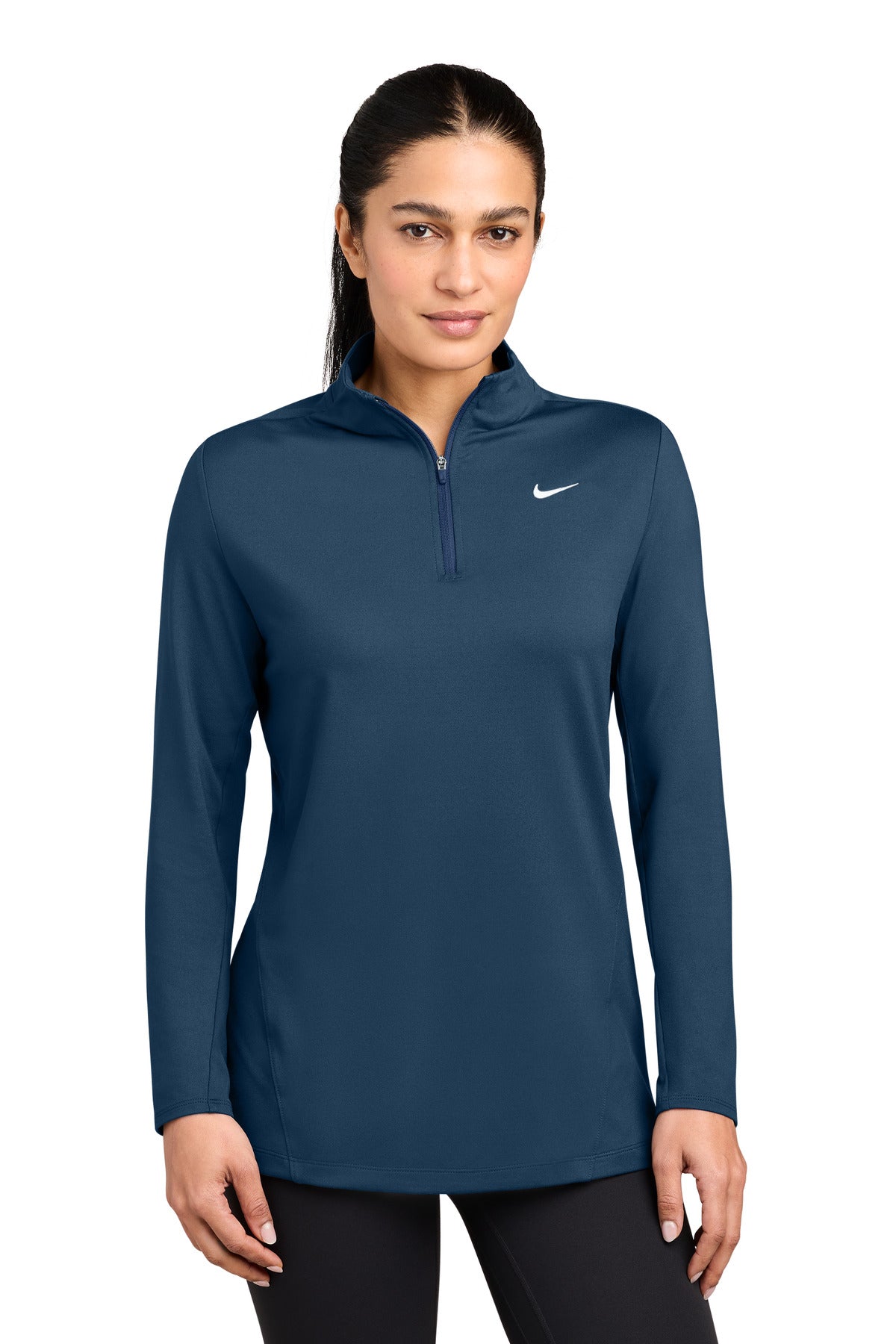 Nike Women's Dri-FIT Stride 1/2-Zip NKIO8141 Navy