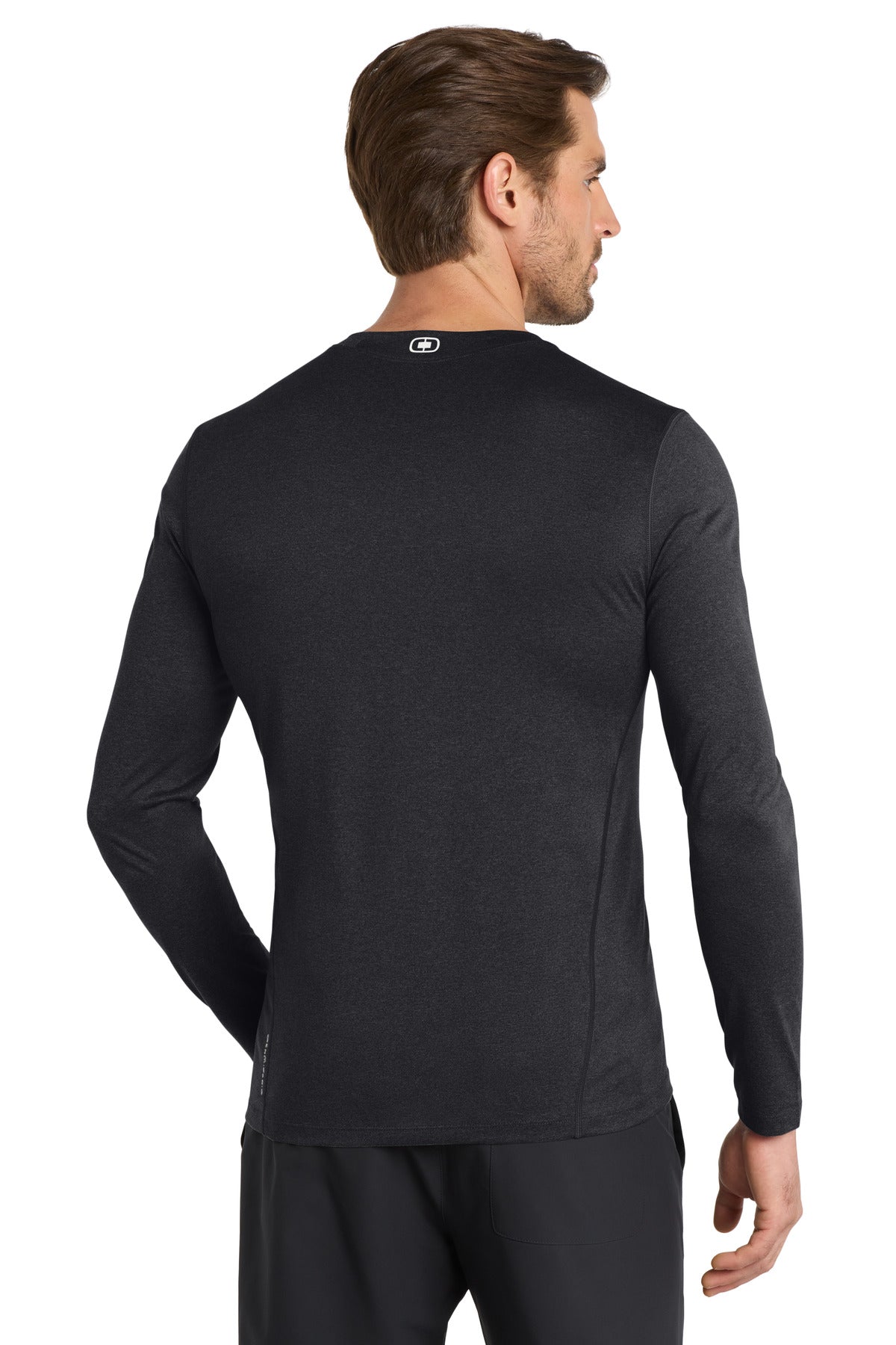 OGIO Long Sleeve Pulse Crew OE321 Blacktop