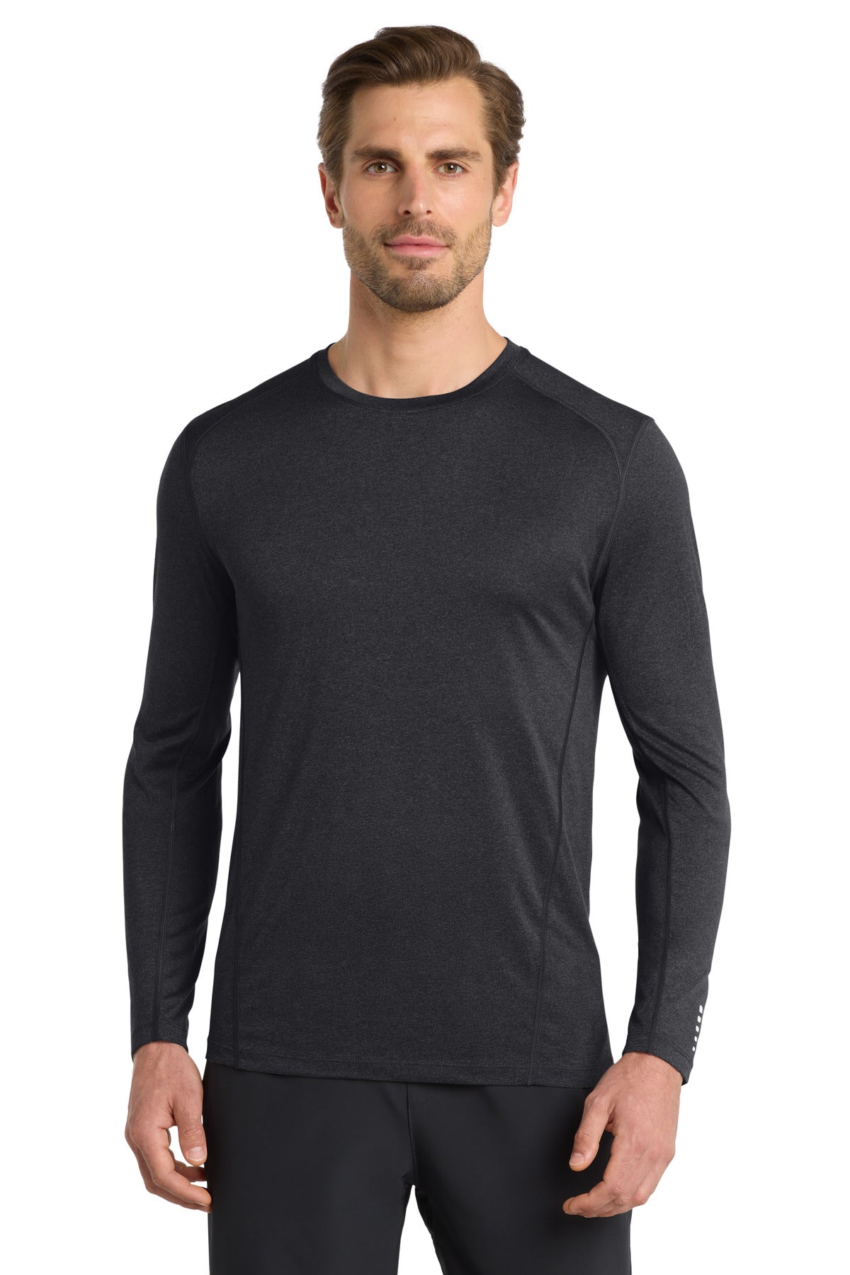 OGIO Long Sleeve Pulse Crew OE321 Blacktop