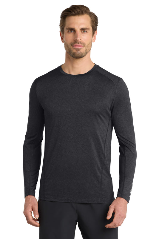 OGIO Long Sleeve Pulse Crew OE321 Blacktop