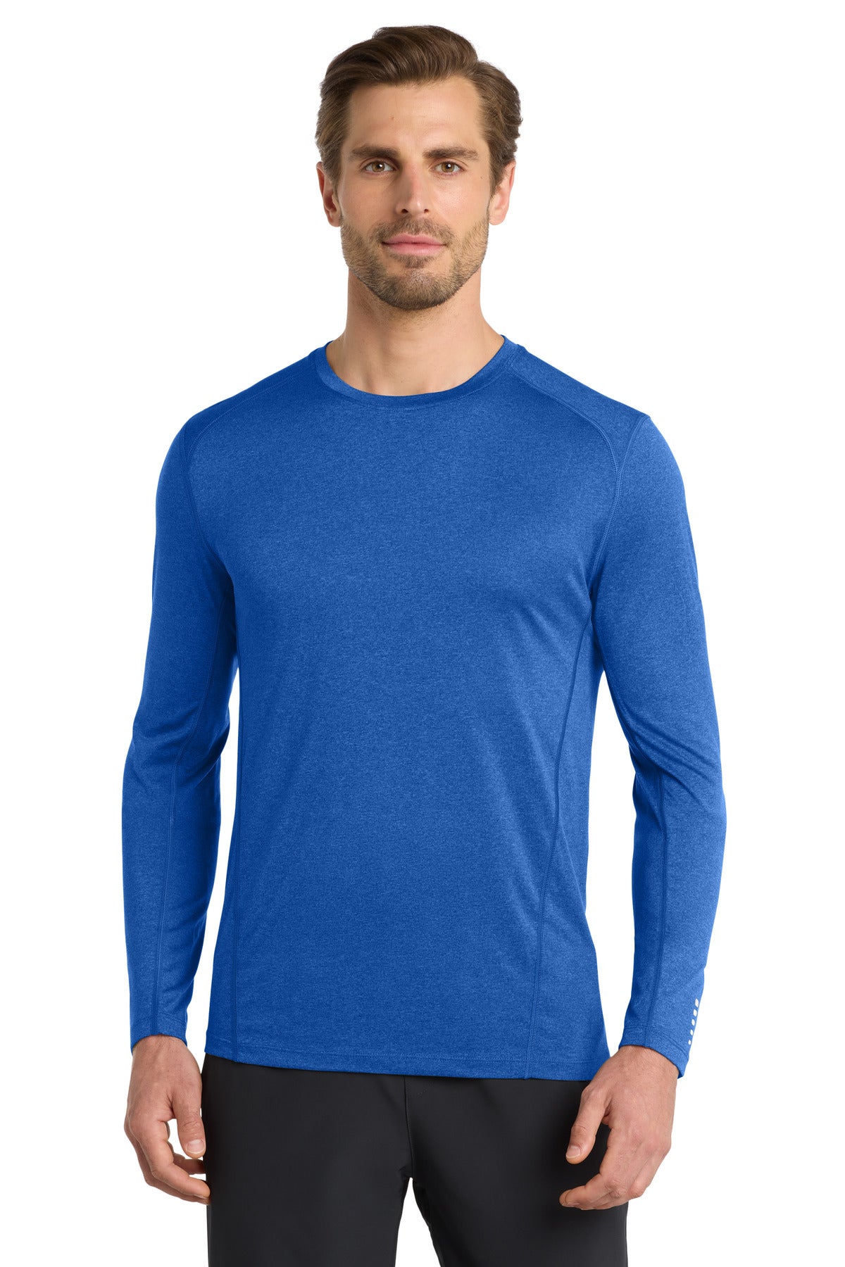 OGIO Long Sleeve Pulse Crew OE321 Electric Blue